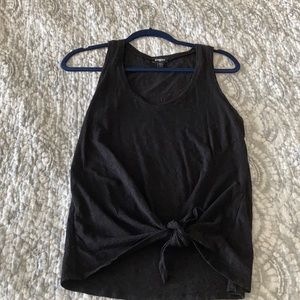 Express knotted tank top